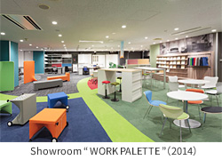 Showroom WORK PALETTE（2014）