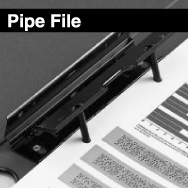Pipe-type file